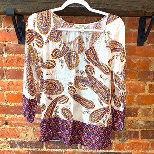 ⭐️SOLD⭐️ Lucky Brand women’s quarter sleeve top